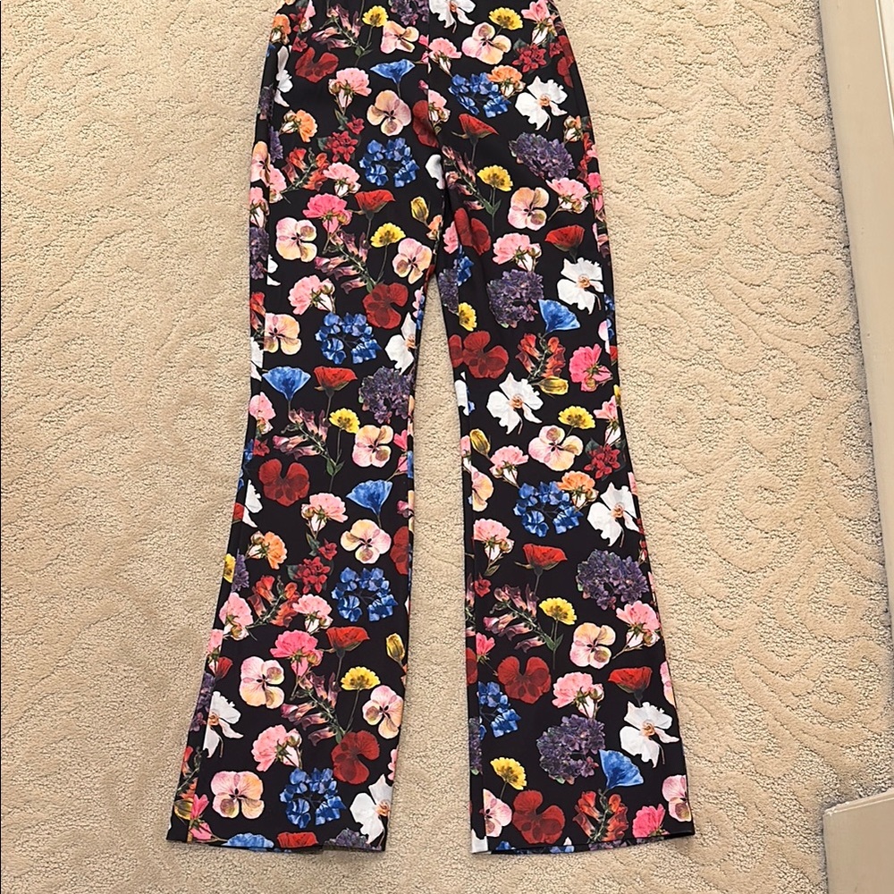 Timeless Blossom RMP bootcut pant  by Alice and Olivia size 0